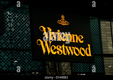 Vivienne Westwood-Shop, St. Davids Centre, Cardiff. Stockfoto