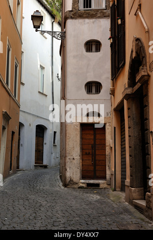 Italien, Rom, jüdisches Ghetto, Via Sant'Angelo in Pescheria Stockfoto
