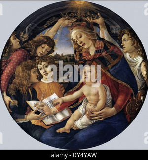 Sandro Botticelli Madonna del Magnificat Stockfoto