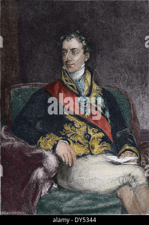 Klemens von Metternich (1773-1859). Österreichischer Politiker Stockfoto