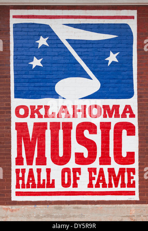 USA, Oklahoma, Muskogee, Oklahoma Music Hall of Fame Stockfoto