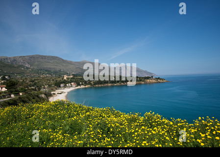 Naturschutzgebiet in Sizilien Stockfoto