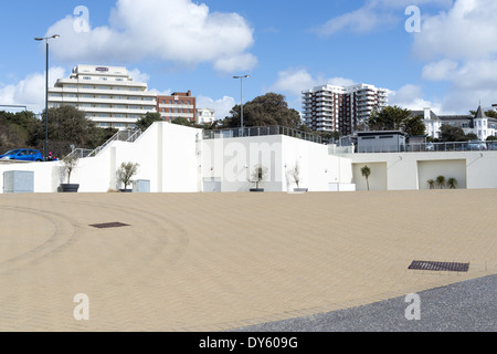 Der neu gestaltete Bournemouth Promenade wo das IMAX-Kino in Dorset England UK einst Stockfoto