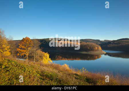 Bigge See, in der Nähe von Attendorn, Sauerland Region, North Rhine-Westphalia, Deutschland Stockfoto