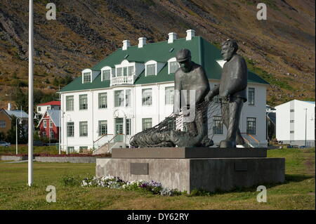 Isafjördur, West Fjorde, Island, Polarregionen Stockfoto