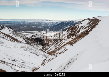 Hveradalir geothermische Gebiet, Island, Polarregionen Stockfoto