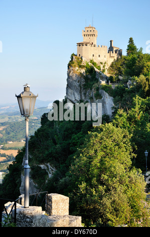 San Marino-Festung-Italien Stockfoto