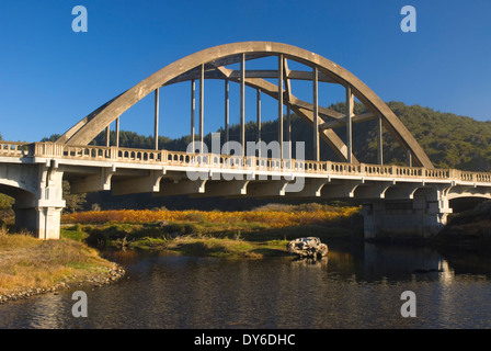 Big Creek Bridge, Muriel O. Ponsler State Park, Pacific Coast Scenic Byway, Oregon Stockfoto