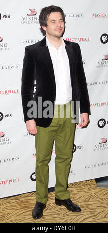 Downton Abbey-Staffel 3 Foto-Shooting bei Essex HouseFeaturing: Rob James-Collier Where: New York City USAWhen: 12. Dezember 2012 Stockfoto