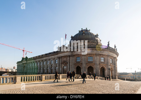 Bode-Museum und Monbijou-Brücke, Berlin, Deutschland Stockfoto