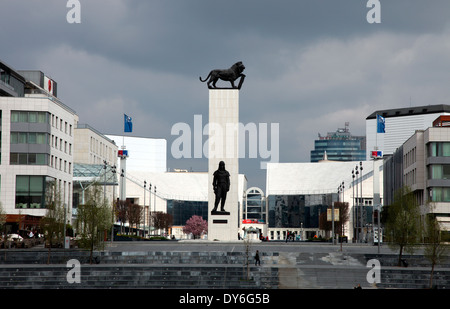 Eurovea Galleria in Bratislava Slowakei Stockfoto