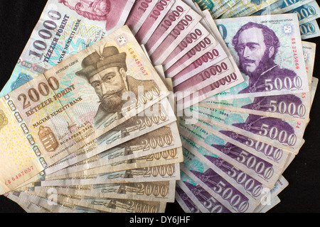 1000 Forint Bank Note. Ungarische Forint ist die nationale Währung der ...