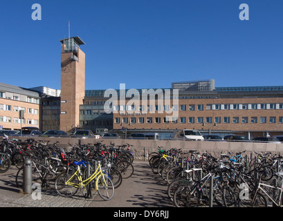 Rikshospitalet, The National Hospital, einer hochspezialisierten Universitätsklinik angeschlossen mit der Universität Oslo-Norwegen Stockfoto