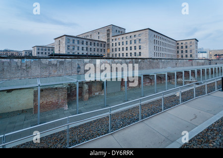 Topographie des Terrors, Berlin, Deutschland Stockfoto