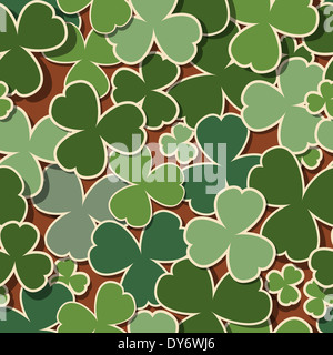 St. Patricks Day Gartenflagge - 30,5 X 45,7 Cm, Jute, Mit Katzen- Und Kleeblatt-Motiv