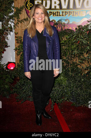 Überlebende: Die Philippinen Finale und Wiedervereinigung in den CBS Studios - ArrivalsFeaturing: Lisa Whelchel Where: Los Angeles California Vereinigte StatesWhen: 16. Dezember 2012 Stockfoto