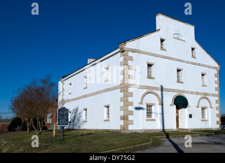 Old Lancaster County Jail Lancaster SC USA Stockfoto