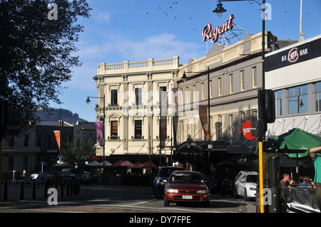 Die Innenstadt von Dunedin, Otago, Südinsel, Neuseeland Stockfoto