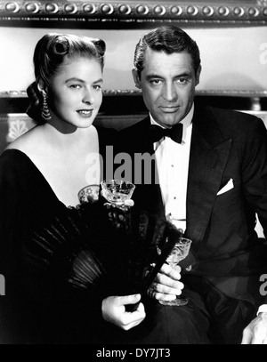 BERÜCHTIGT - Cary Grant, Ingrid Bergman - Regie: Alfred Hitchcock - RKO - 1946 Stockfoto