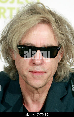 Bob Geldof Bei der Pressekonferenz Zur "Cinema for Peace"-Gala 2011 Im Regent Hotel. Berlin, 14.02.2011 Stockfoto