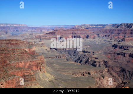 Grand Canyon Nationalpark von Pima Punkt am Südrand, Arizona, USA Stockfoto