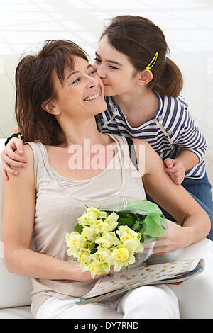 Mutter & Kind Stockfoto