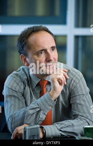 Jim Hagemann Snabe, Sprecher des Vorstands der SAP, in einem Interview, Berlin, Deutschland Stockfoto