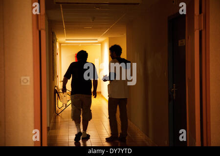 Psychiatrische Klinik Stockfoto