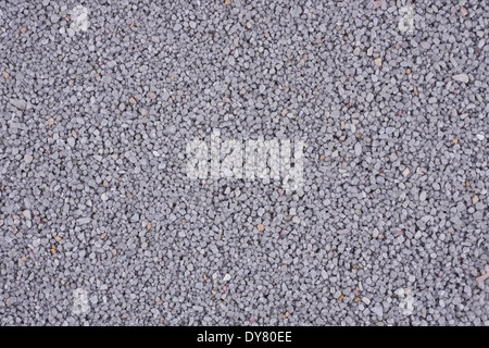 Zerkleinerte Kies als Hintergrund oder Textur Stockfoto