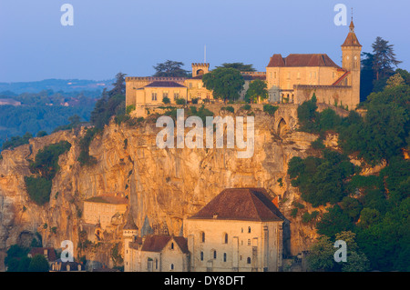 Rocamadour, Region Midi-Pyrénées, Departement Lot, Frankreich, Europa Stockfoto