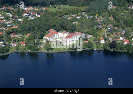 Bezirk Hausseeklinik, Feldberg, Feldberger Seenlandschaft, Mecklenburgische Seenplatte, Mecklenburg-Vorpommern, Deutschland Stockfoto