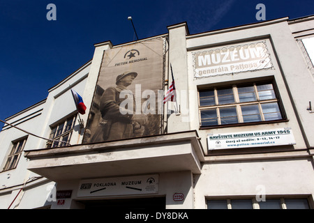 Patton Memorial, General Patton Museum Pilsen Tschechische Republik Stockfoto