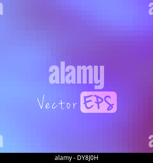 Digitalen quadratischen Pixeln Mosaik abstrakten Hintergrund Stockfoto