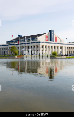 USA, Washington, Seattle, South Lake Union Park, Museum of History und Industrie. Stockfoto