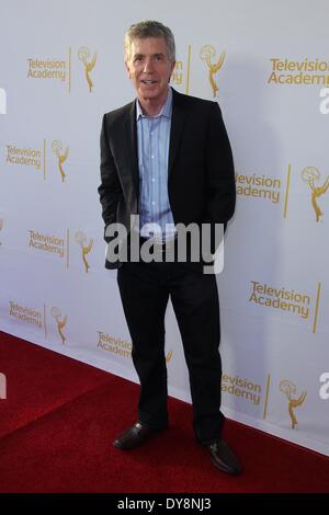 Los Angeles, Kalifornien, USA. 9. April 2014. Tom Bergeron besucht The Television Academy Präsentation ein Abend der lacht mit '' America es Funniest Home Videos'' im Leonard H. Goldenson Theater am 9. April 2014 statt North Hollywood, Kalifornien, USA. Bildnachweis: TLeopold/Globe Photos/ZUMAPRESS.com/Alamy Live-Nachrichten Stockfoto