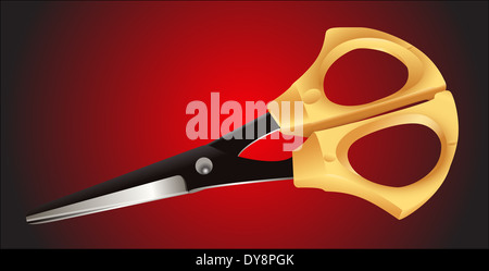 Schere Stockfoto