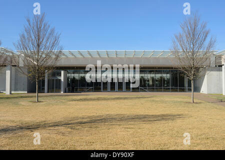 USA, USA, Amerika, Texas, Fort Worth, Kimbell, Kunstmuseum, Museum, Renzo Piano, Pavillon Stockfoto