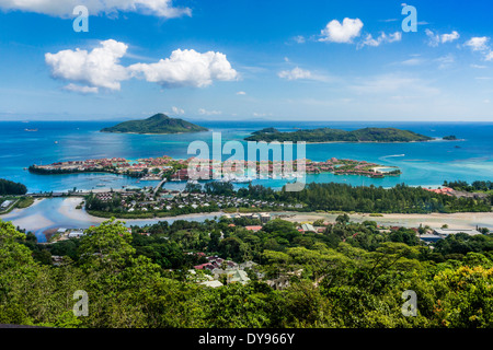 Seychellen, Mahe, Victoria, Eden Island Stockfoto