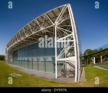 Großbritannien, England, Norfolk, Norwich, Sainsbury Centre for Visual Arts, von Norman Foster Stockfoto