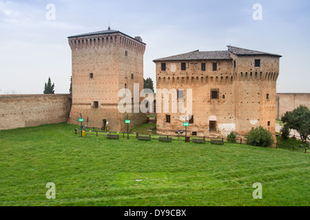 Rocca Malatestiana, Cesena, Emilia Romagna, Italien Stockfoto