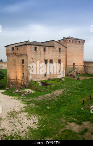 Rocca Malatestiana, Cesena, Emilia Romagna, Italien Stockfoto