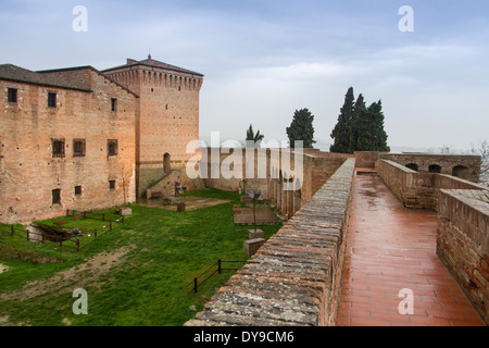 Rocca Malatestiana, Cesena, Emilia Romagna, Italien Stockfoto