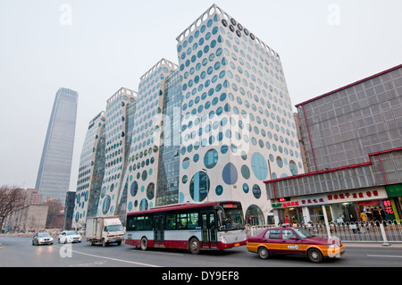 Guanghualu SOHO Gebäude am 22 Guanghua Road in Peking Central Business District (CBD), Chaoyang District, Beijing, China Stockfoto