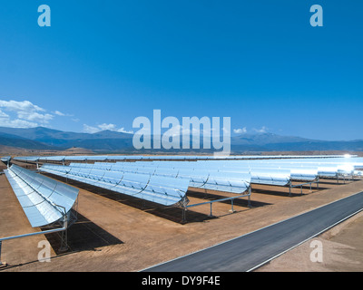 Solarthermische Kraftwerk Andasol 1, Spanien Stockfoto