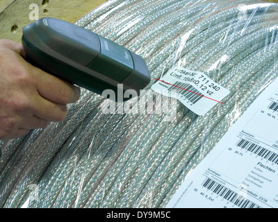 Bracode Leser Stockfoto
