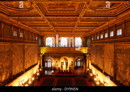 Palazzo Vecchio (Alter Palast), Florenz Stockfoto