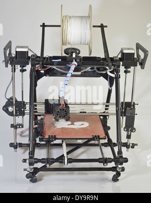 Open Source 3d Drucker-Prototyp Stockfoto