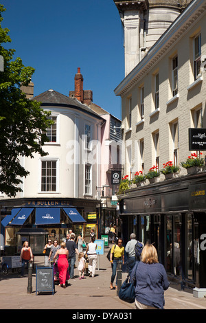 Großbritannien, England, Norfolk, Norwich, Geschäfte in The Lanes Stockfoto