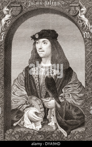 James IV., König von Schottland, 1473-1513. Stockfoto