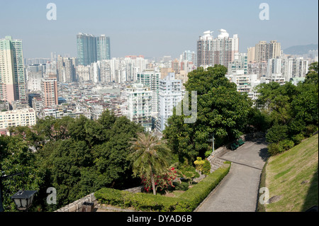 China, Asien, Guia Festung, Macao, Macau Stockfoto